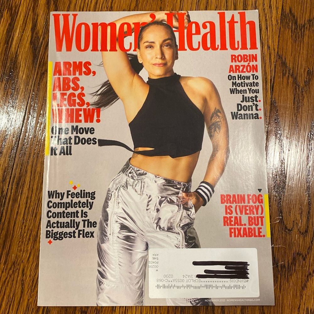 Women’s Health Magazine - November 2022 - Robin Arzon    fitness diet women